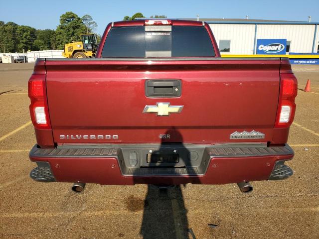 3GCPCTEC2HG324052 - 2017 CHEVROLET SILVERADO C1500 HIGH COUNTRY MAROON photo 6