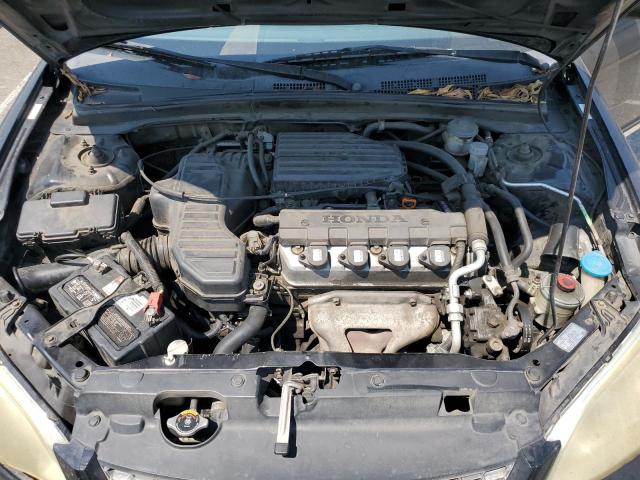 1HGEM21174L042927 - 2004 HONDA CIVIC DX VP Սև լուսանկար 11