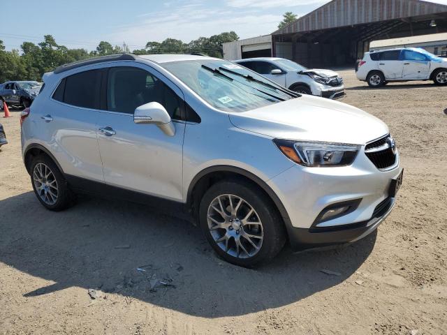 KL4CJ1SB1HB225780 - 2017 BUICK ENCORE SPORT TOURING SILVER photo 4