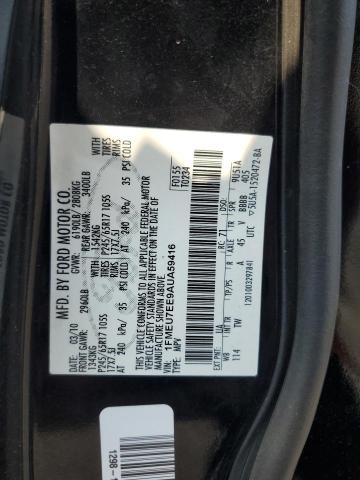 1FMEU7EE9AUA59416 - 2010 FORD EXPLORER EDDIE BAUER BLACK photo 14