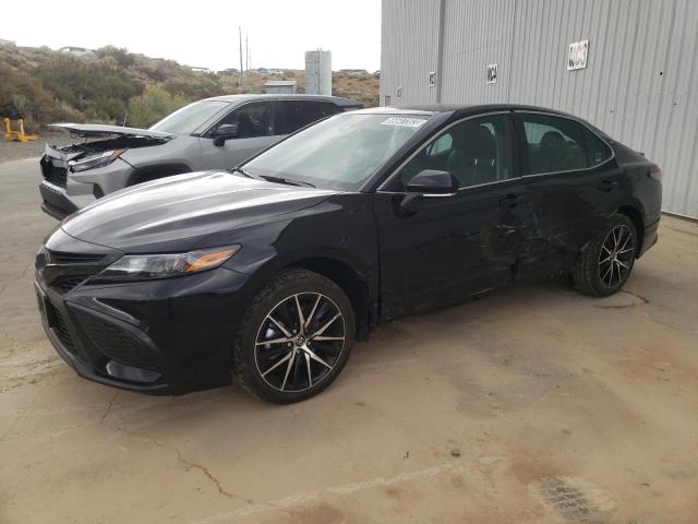 4T1G11AK1PU814495 - 2023 TOYOTA CAMRY SE NIGHT SHADE BLACK photo 1