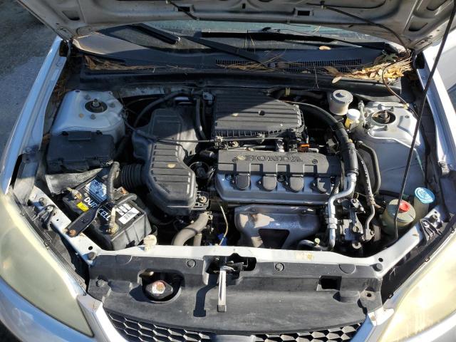 1HGEM21184L069621 - 2004 HONDA CIVIC DX VP Silber Foto 11