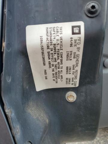 1G8AJ55F66Z205560 - 2006 SATURN ION LEVEL 2 ნაცრისფერი ფოტო 12