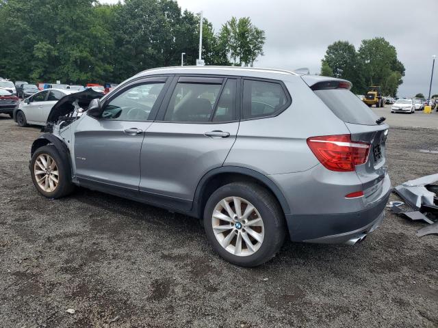 5UXWX9C54E0D14597 - 2014 BMW X3 XDRIVE28I GRAY photo 2