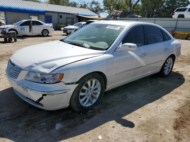 KMHFC46F17A200177 - 2007 HYUNDAI AZERA SE WHITE photo 1