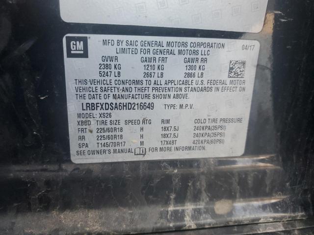 LRBFXDSA6HD216649 - 2017 BUICK ENVISION ESSENCE Qara foto 13