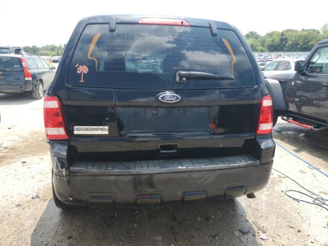 1FMCU9C72AKB88181 - 2010 FORD ESCAPE XLS BLACK photo 6