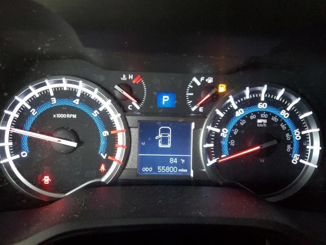 JTEBU5JR2K5655494 - 2019 TOYOTA 4RUNNER SR5/SR5 PREMIUM Srebrny zdjęcie 9