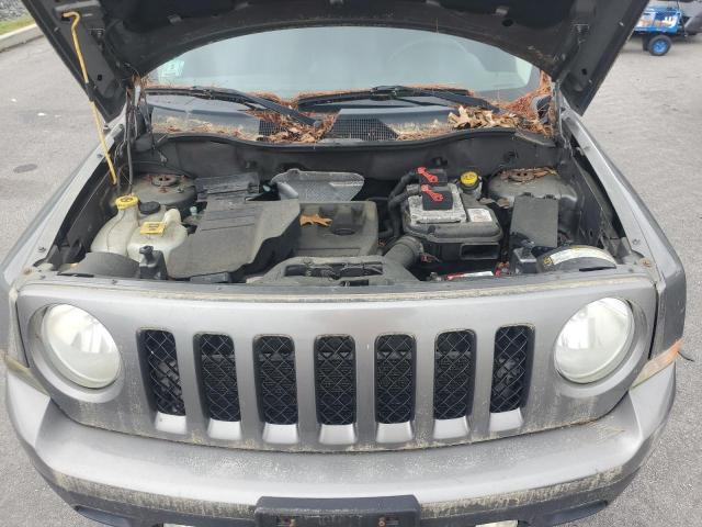 1C4NJRBB9CD600020 - 2012 JEEP PATRIOT SPORT GRAY photo 12