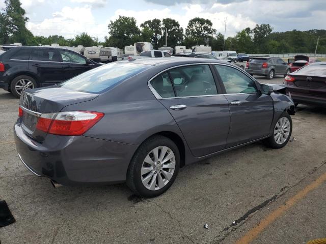 1HGCR2F85EA137949 - 2014 HONDA ACCORD EXL GRAY photo 3