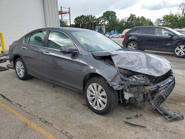 1HGCR2F85EA137949 - 2014 HONDA ACCORD EXL GRAY photo 4