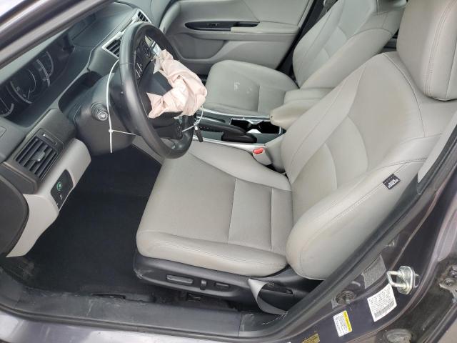 1HGCR2F85EA137949 - 2014 HONDA ACCORD EXL GRAY photo 7
