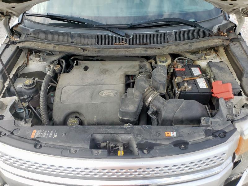 1FM5K7D85FGB72898 - 2015 FORD EXPLORER XLT WHITE photo 12