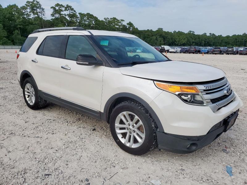 1FM5K7D85FGB72898 - 2015 FORD EXPLORER XLT WHITE photo 4