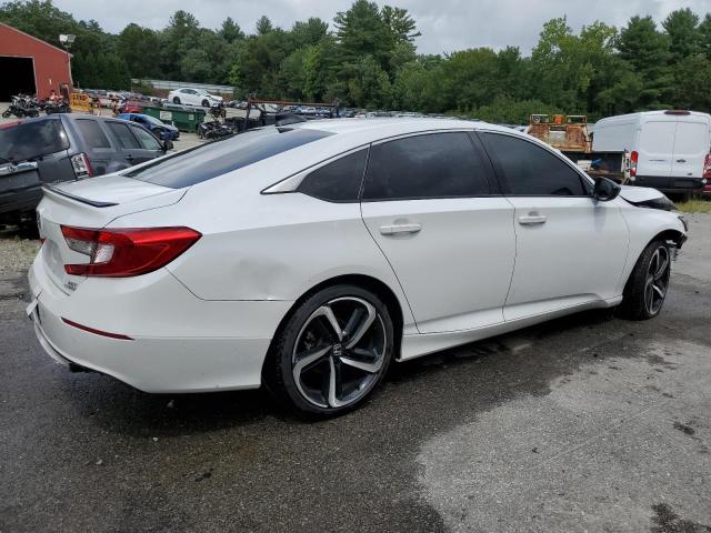 1HGCV2F32NA016988 - 2022 HONDA ACCORD SPORT WHITE photo 3