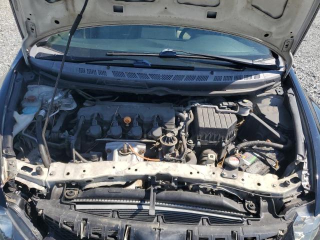 2HGFA16869H524421 - 2009 HONDA CIVIC EX BLACK photo 11