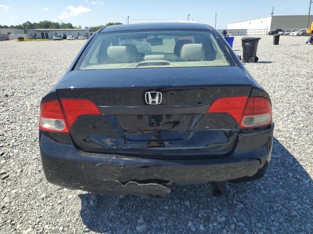 2HGFA16869H524421 - 2009 HONDA CIVIC EX BLACK photo 6