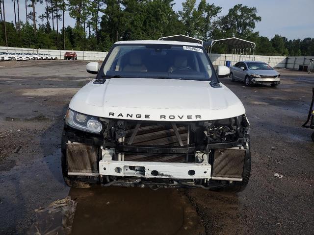 SALWG2VF3FA512653 - 2015 LAND ROVER RANGE ROVE SE WHITE photo 5