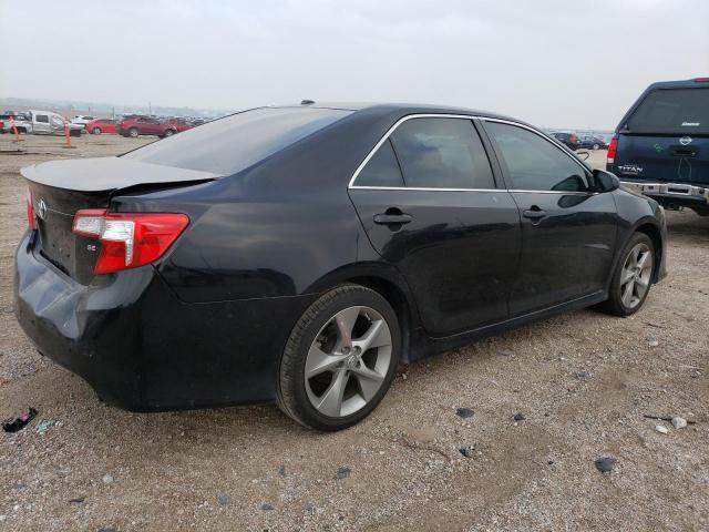 4T1BF1FK0EU787002 - 2014 TOYOTA CAMRY L BLACK photo 3