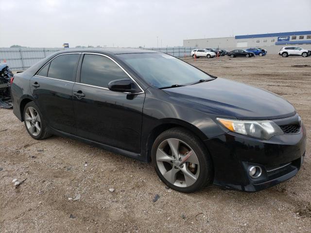 4T1BF1FK0EU787002 - 2014 TOYOTA CAMRY L BLACK photo 4