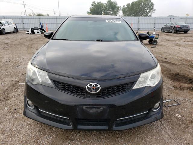4T1BF1FK0EU787002 - 2014 TOYOTA CAMRY L BLACK photo 5