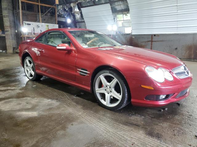 WDBSK75F13F031377 - 2003 MERCEDES-BENZ SL55 AMG 500R BURGUNDY photo 4