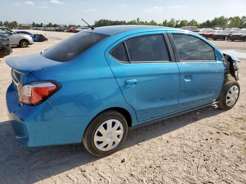 ML32FUFJXRHF01738 - 2024 MITSUBISHI MIRAGE G4 ES BLUE photo 3