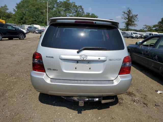 JTEEP21A940006353 - 2004 TOYOTA HIGHLANDER SILVER photo 6