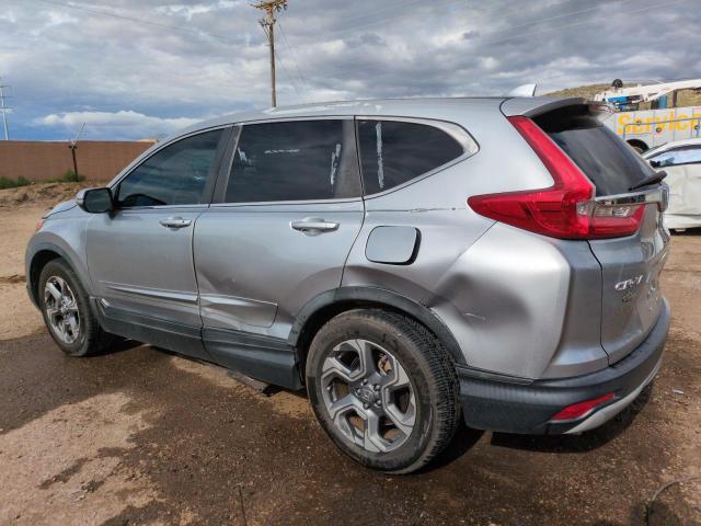 5J6RW1H50KA037424 - 2019 HONDA CR-V EX ვერცხლისფერი ფოტო 2