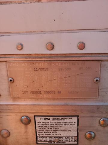 1UYVS2531DG603388 - 2013 UTILITY VS2DX WHITE photo 10