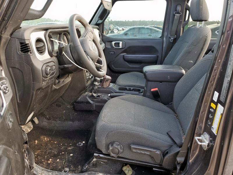 1C4PJXDN0RW133023 - 2024 JEEP WRANGLER SPORT ნაცრისფერი ფოტო 7