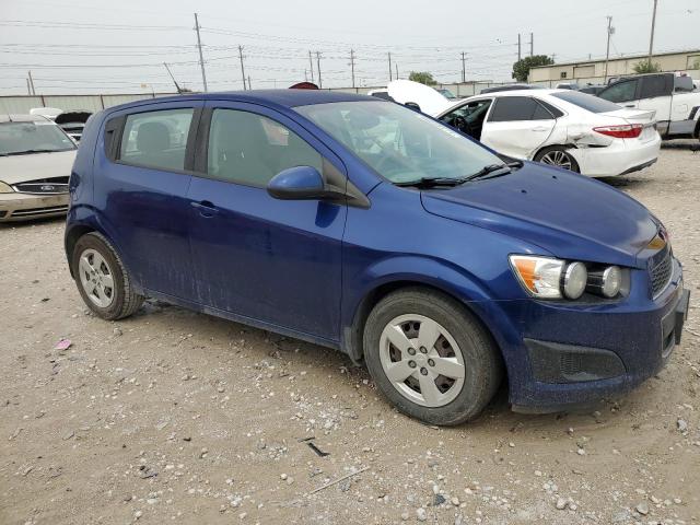 1G1JA6SH0D4212847 - 2013 CHEVROLET SONIC LS 蓝色 照片 4