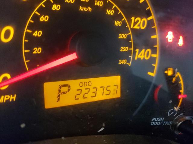 2T1BU4EE7AC396878 - 2010 TOYOTA COROLLA BASE BLACK photo 8