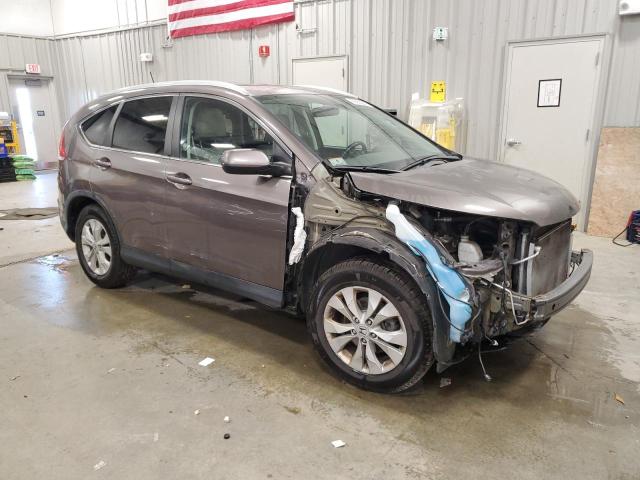 5J6RM4H72DL018535 - 2013 HONDA CR-V EXL 灰色 照片 4