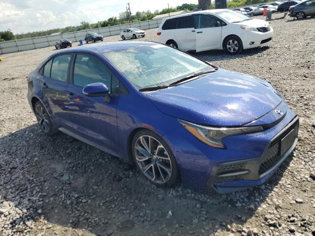 5YFS4MCE1MP068539 - 2021 TOYOTA COROLLA SE BLUE photo 4