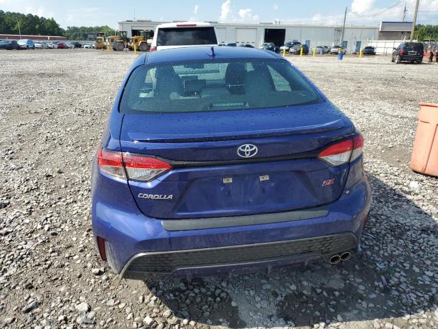 5YFS4MCE1MP068539 - 2021 TOYOTA COROLLA SE BLUE photo 6