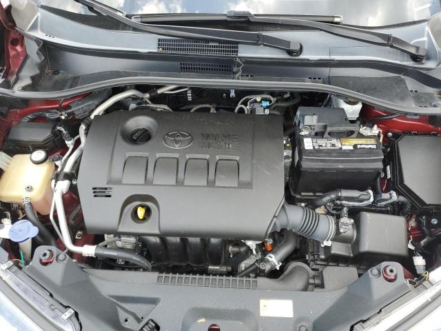 NMTKHMBX1KR079132 - 2019 TOYOTA C-HR XLE Rouge photo 12