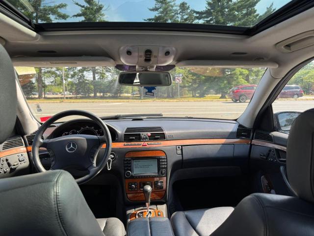 WDBNG83JX3A337910 - 2003 MERCEDES-BENZ S 430 4MATIC BLACK photo 10