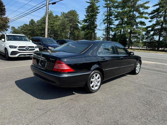 WDBNG83JX3A337910 - 2003 MERCEDES-BENZ S 430 4MATIC BLACK photo 3