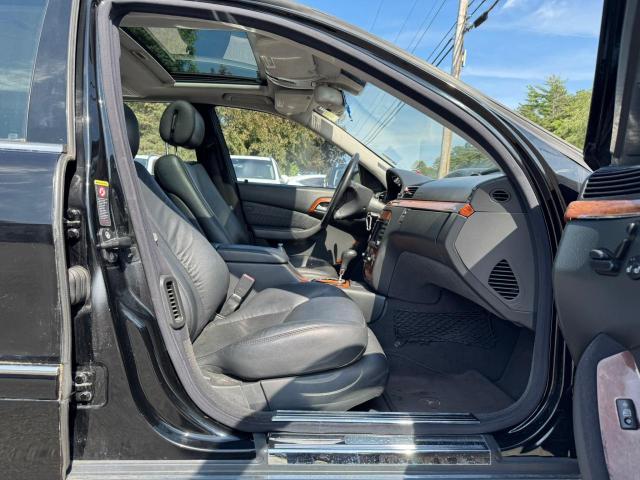 WDBNG83JX3A337910 - 2003 MERCEDES-BENZ S 430 4MATIC BLACK photo 5