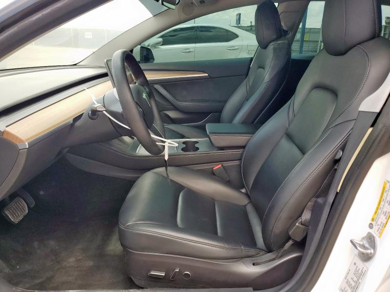 5YJ3E1EB0NF210136 - 2022 TESLA MODEL 3 白色 照片 7