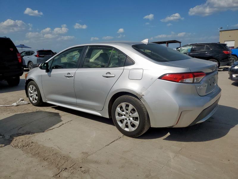 JTDEPRAE4LJ070387 - 2020 TOYOTA COROLLA LE ვერცხლისფერი ფოტო 2