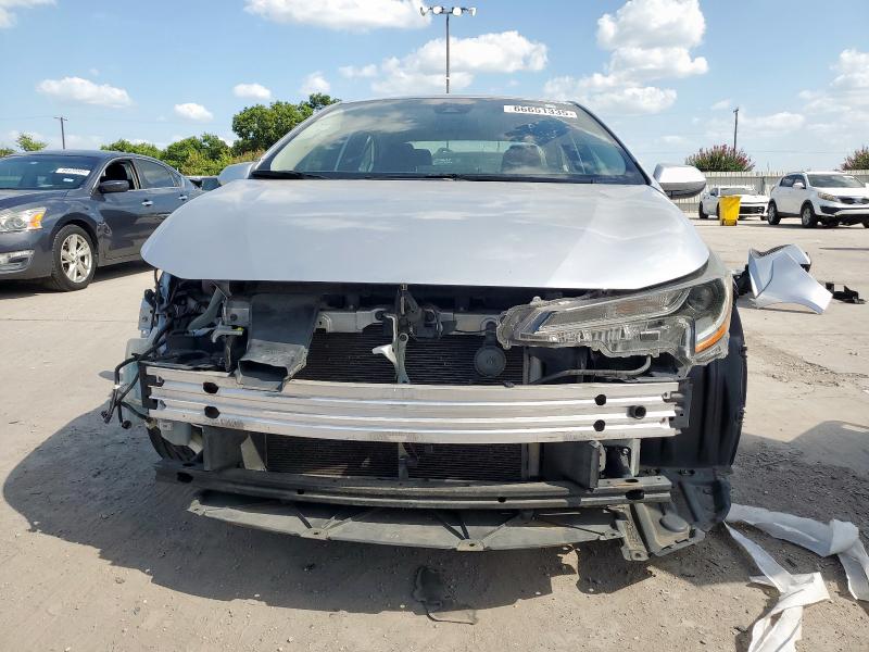 JTDEPRAE4LJ070387 - 2020 TOYOTA COROLLA LE ვერცხლისფერი ფოტო 5