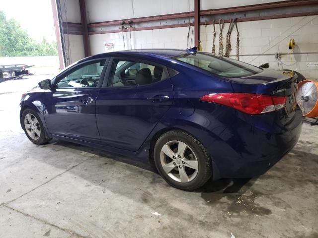 5NPDH4AE1CH106329 - 2012 HYUNDAI ELANTRA GLS BLUE photo 2