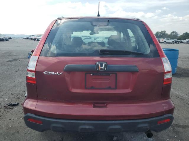 5J6RE48309L012542 - 2009 HONDA CR-V LX MAROON photo 6