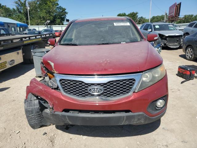 5XYKU4A28BG015962 - 2011 KIA SORENTO EX RED photo 5