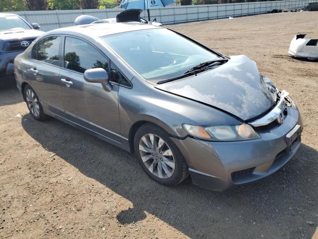 2HGFA1F91AH535453 - 2010 HONDA CIVIC EXL GRAY photo 4