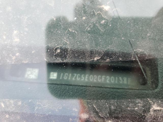 1G1ZC5E02CF201381 - 2012 CHEVROLET MALIBU 1LT BLACK photo 12