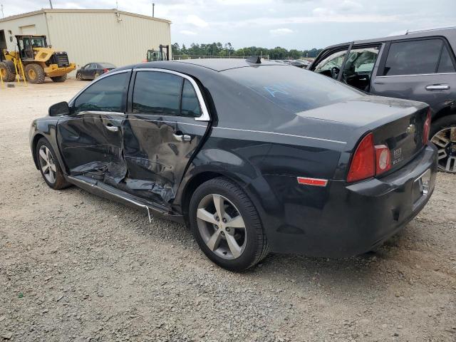 1G1ZC5E02CF201381 - 2012 CHEVROLET MALIBU 1LT BLACK photo 2
