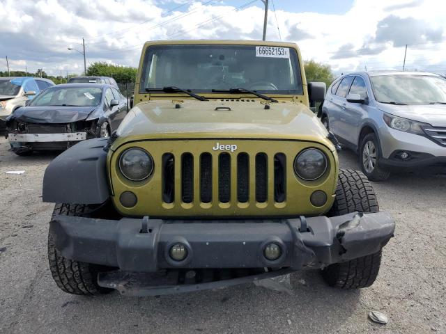 1J4GA59197L113405 - 2007 JEEP WRANGLER SAHARA GREEN photo 5